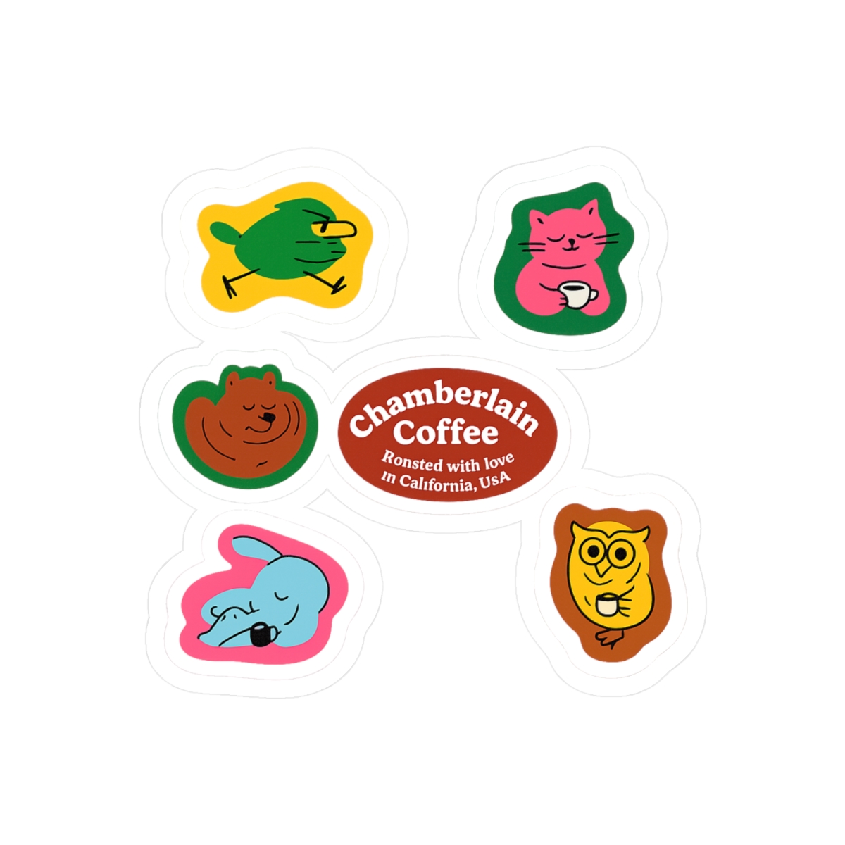 Emma Chamberlain Coffee Sticker Set | Cute Vinyl Decals
