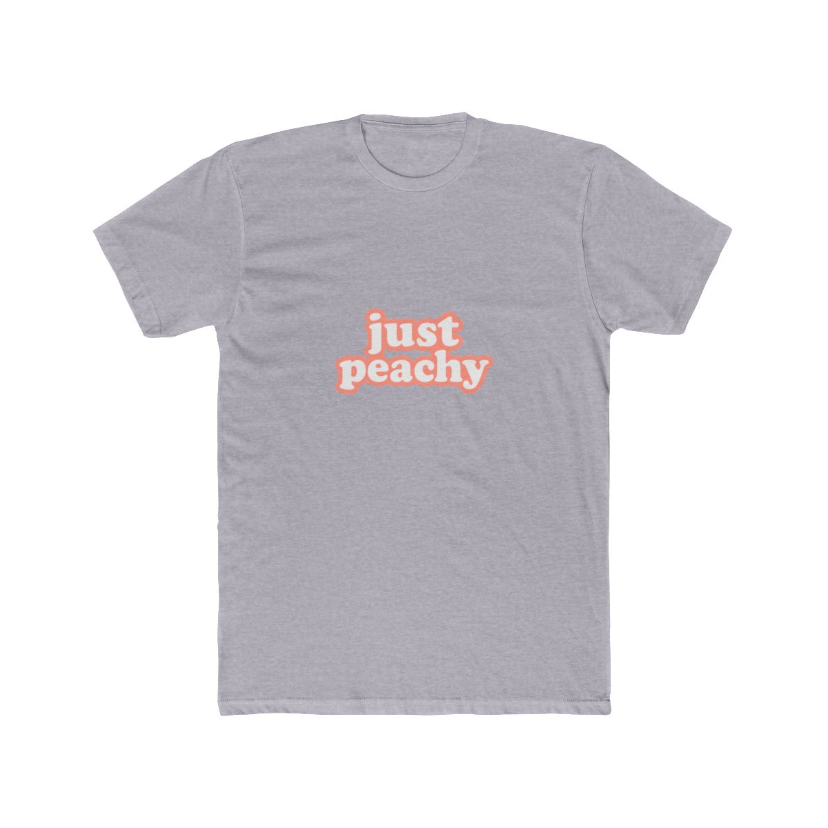 Just Peachy Optimistic Pun T-Shirt