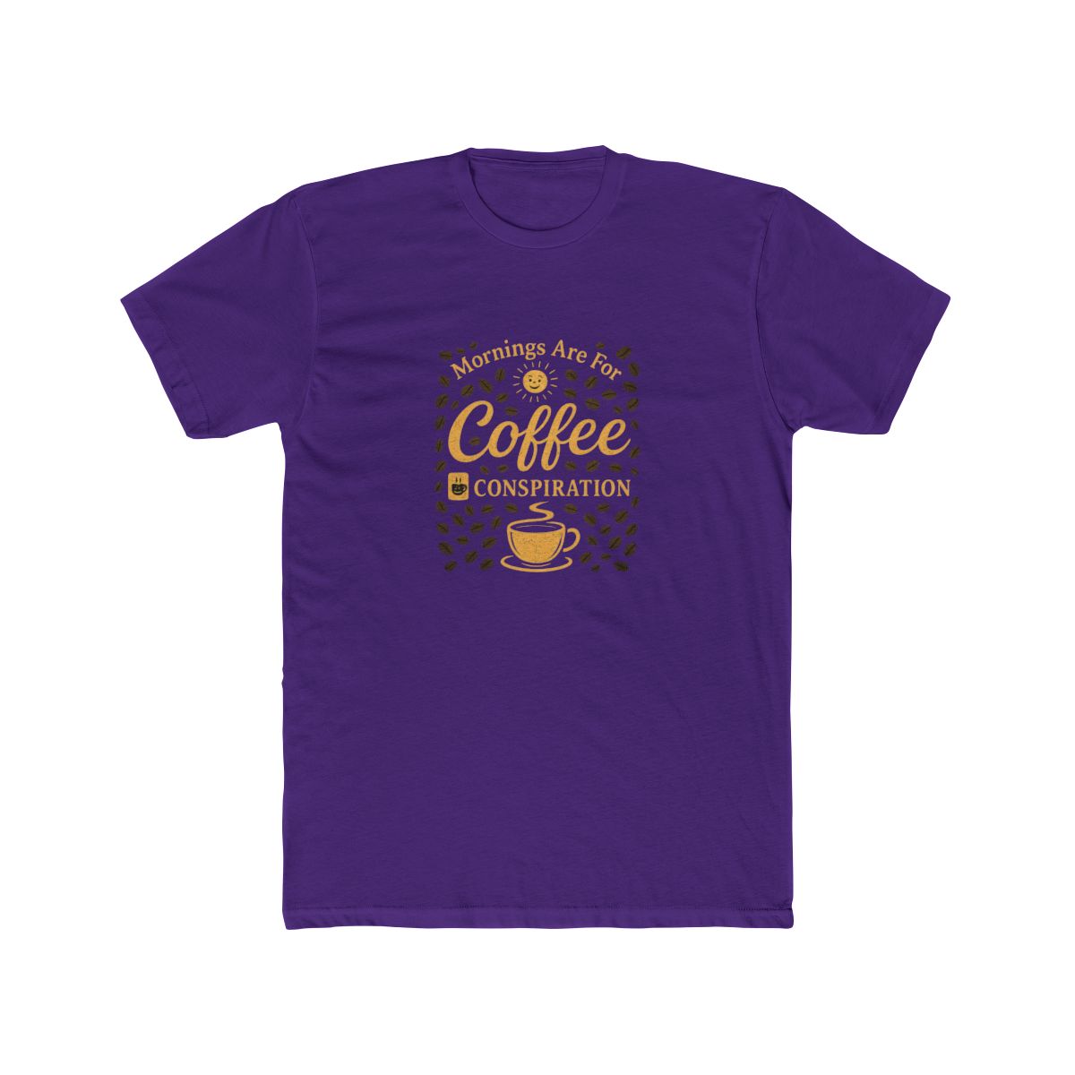 Cute Teddy Bear Morning Coffee T-Shirt
