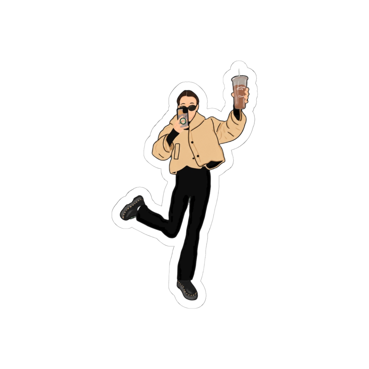 Emma Chamberlain illustration