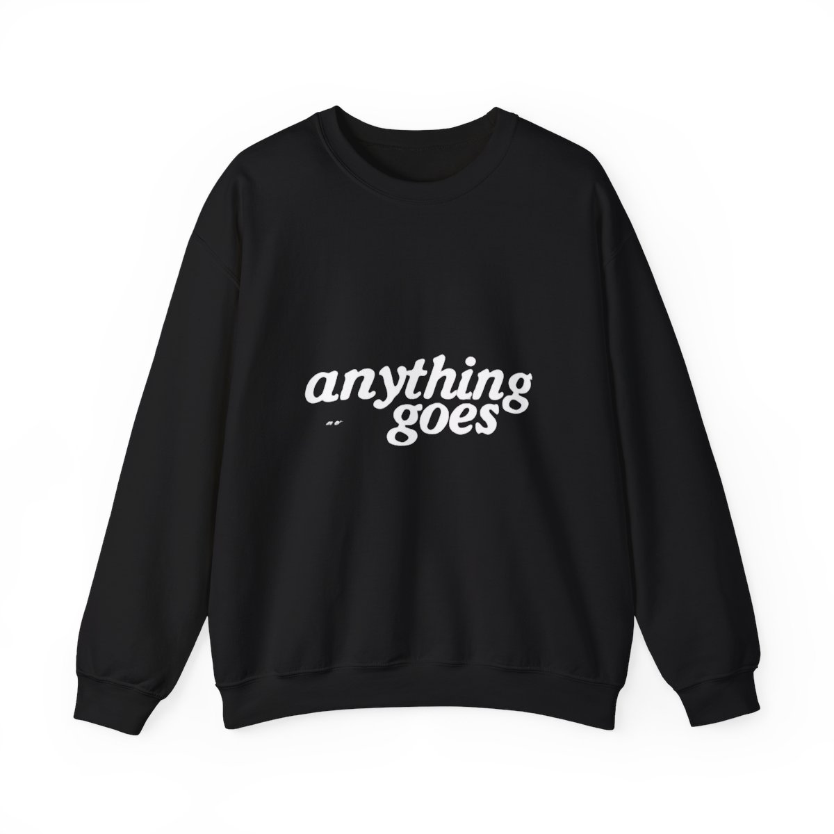 Anything Goes Crewneck Vintage Black